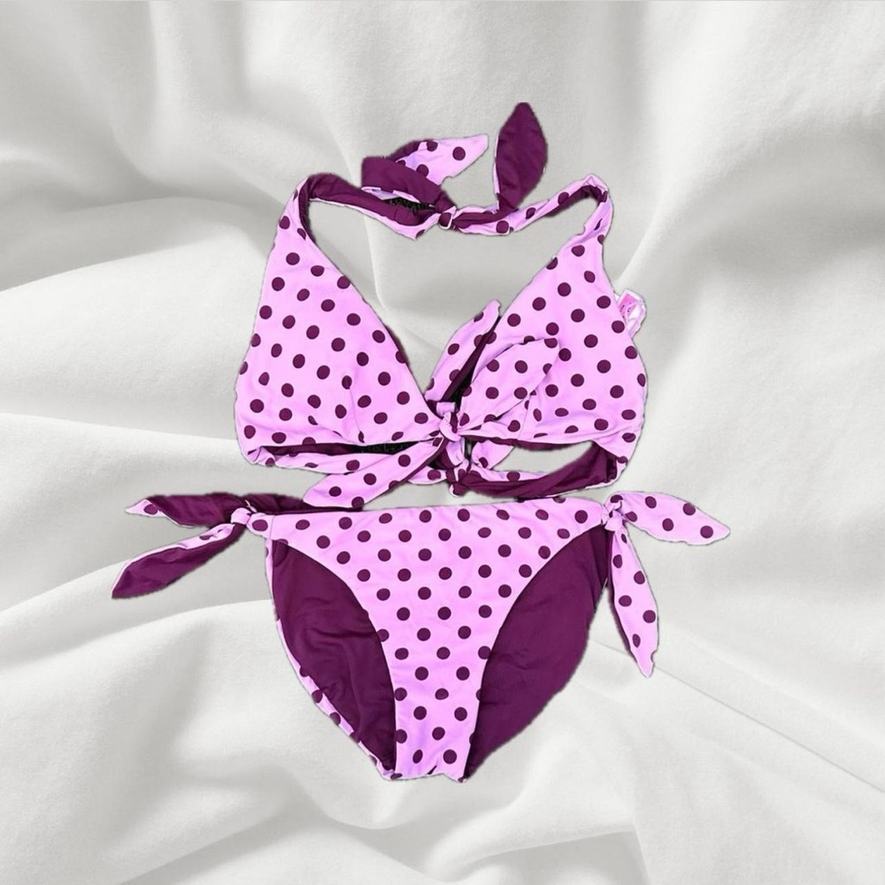 Kate Spade Polka Dot Swim Set